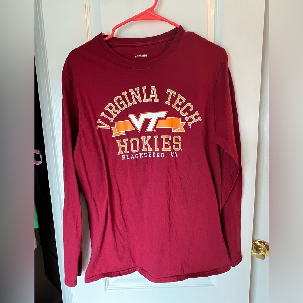 NWOT Virginia Tech Long Sleeve